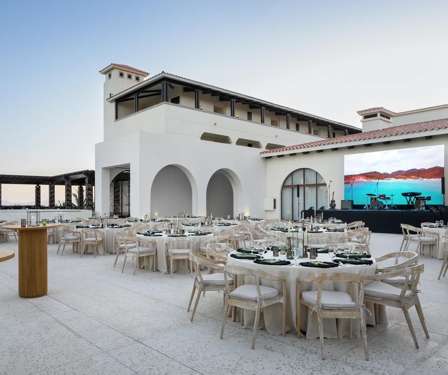 Puerto Terrace — reception venue at Secrets Puerto Los Cabos Golf & Spa Resort
