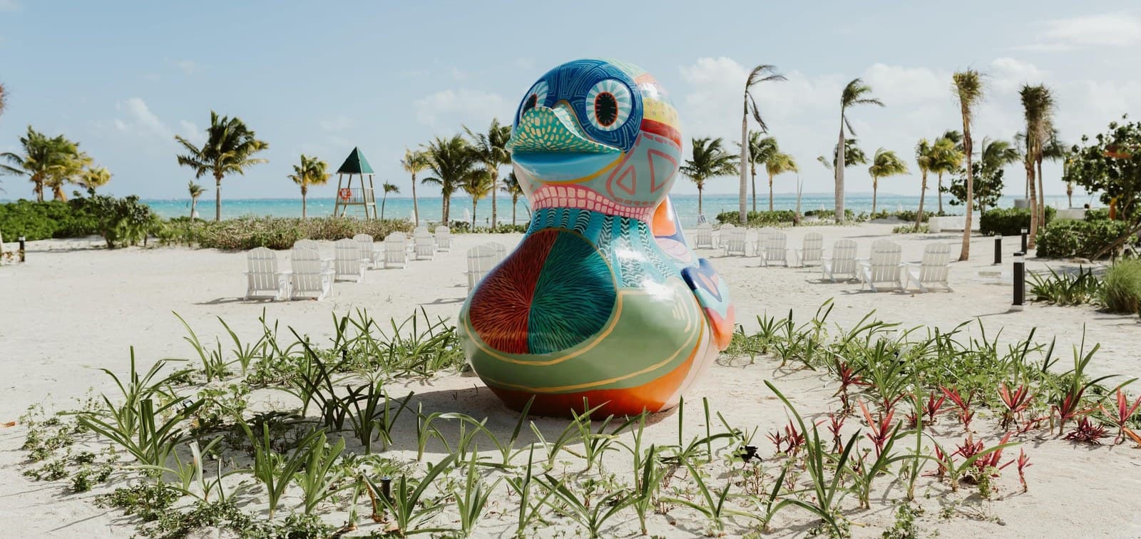 Center Beach — ceremony venue at SLS Playa Mujeres