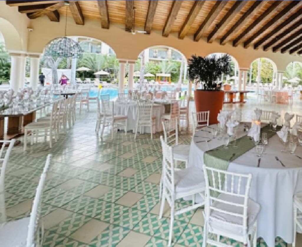 Talavera — reception venue at The Hacienda by Krystal Grand Vallarta